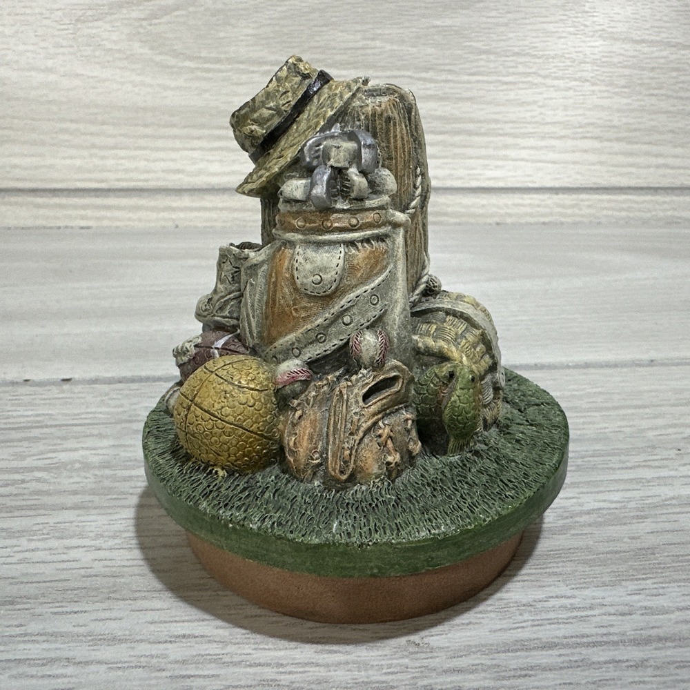 Sports Candle Topper 3.75 x 3.5" Resin Golf Tennis‎ Soccer Baseball  Football